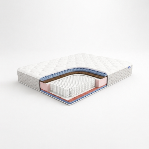 Матрас пружинный Eco Optima Evs 80 х 200 см, чехол трикотаж